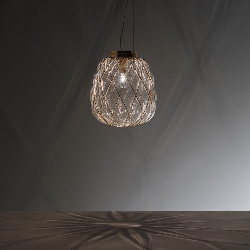 Pinecone Pendant Lamp by Fontana Arte Lamps